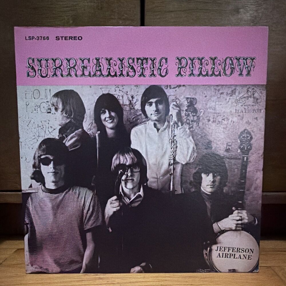 Jefferson Airplane Surrealistic Pillow Vinyl LP Record (1967)